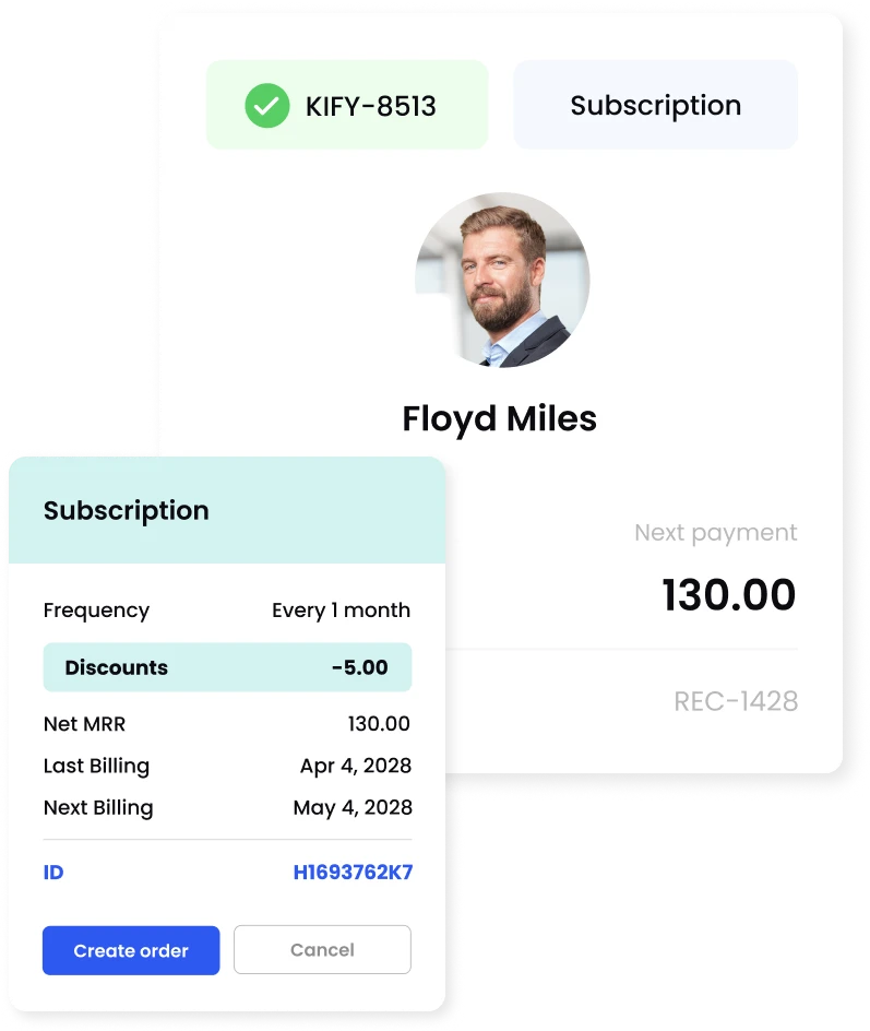 Seamless and Intuitive Subscription Management